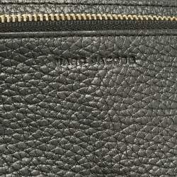 Pre Owned Marc Jacobs Black Leather Flap Crossbody Bag