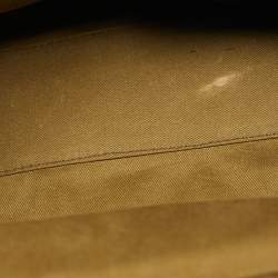 Pre Owned Marc Jacobs Black Quilted Leather Stam Satchel