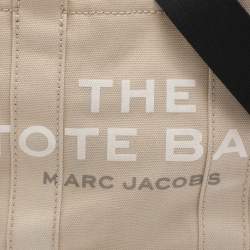 مملوكة مسبقًا Marc Jacobs The Tote Small Beige Canvas Bag