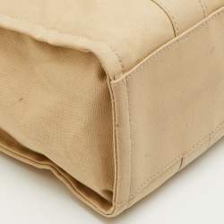 Pre Owned حقيبة تسوق قماش بيج كبيرة مارك جاكوبس توت