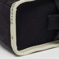 مملوكة مسبقًا Marc Jacobs The Tote Small Black/Off White Canvas Bag