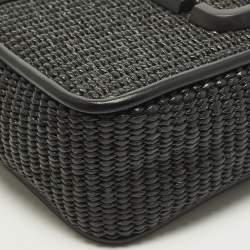 Pre Owned حقيبة كروس مارك جاكوبس سناب شوت كاميرا جلد لامع كريمي/أسود