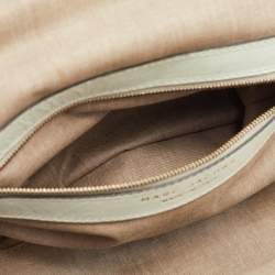 مملوكة مسبقًا Marc Jacobs Stam Pale Green Leather Satchel