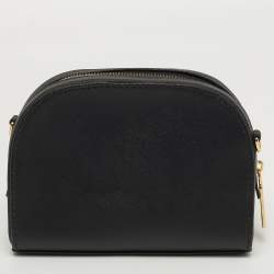 مملوكة مسبقًا حقيبة كروس بودي مارك جاكوبس جلد صناعي أسود كاميرا