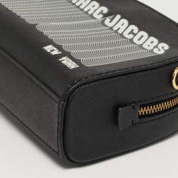 مملوكة مسبقًا حقيبة كروس بودي مارك جاكوبس جلد صناعي أسود كاميرا