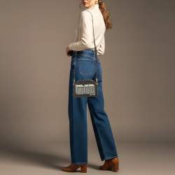 مملوكة مسبقًا حقيبة كروس بودي مارك جاكوبس جلد صناعي أسود كاميرا