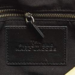 Pre Owned Marc Jacobs The Pillow Yellow/Black Leather Shoulder Bag