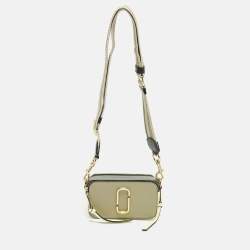 Pre Owned حقيبة كروس بودي مارك جاكوبس سناب شوت جلد ملون مزدوج J