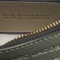 Pre Owned Marc Jacobs Snapshot Double J Multicolor Leather Crossbody Bag