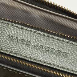 Pre Owned Marc Jacobs Snapshot Double J Multicolor Leather Crossbody Bag