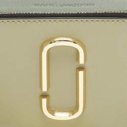 Pre Owned Marc Jacobs Snapshot Double J Multicolor Leather Crossbody Bag