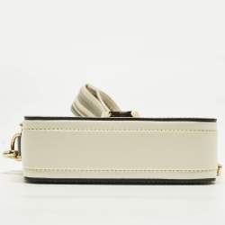 Pre Owned Marc Jacobs Snapshot Double J Multicolor Leather Crossbody Bag