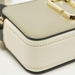 Pre Owned Marc Jacobs Snapshot Double J Multicolor Leather Crossbody Bag