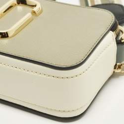 Pre Owned Marc Jacobs Snapshot Double J Multicolor Leather Crossbody Bag