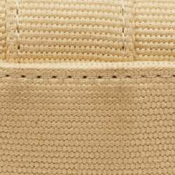 Pre Owned حقيبة يد مارك جاكوبس ذي توت قماش بيج/أسود متوسطة