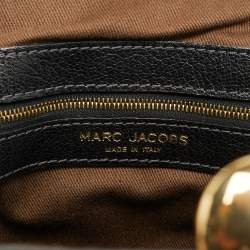 Pre Owned Marc Jacobs Little Stam Black Quilted Leather Shoulder Bag