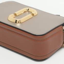 Pre Owned Marc Jacobs Snapshot Multicolor Patent Leather Camera Crossbody Bag