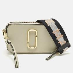 Pre Owned Marc Jacobs Snapshot Multicolor Leather Crossbody Bag