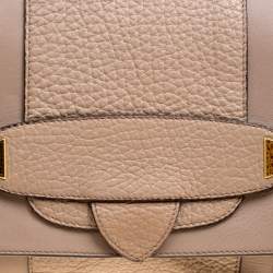 Marc Jacobs Beige Leather Thompson Top Handle Satchel