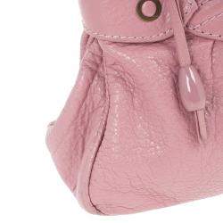 Marc Jacobs Pink Leather Lola Bag With Umbrella