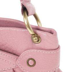 Marc Jacobs Pink Leather Lola Bag With Umbrella