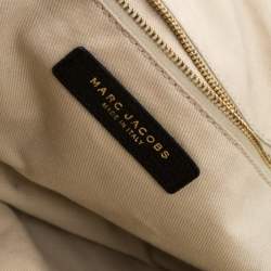Marc Jacobs Black Leather Capra Satchel