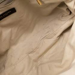 Marc Jacobs Black Leather Capra Satchel