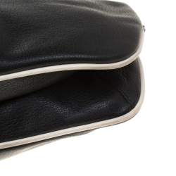 Marc Jacobs Black Leather Capra Satchel
