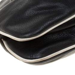 Marc Jacobs Black Leather Capra Satchel