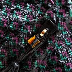 Marc Jacobs Tri Color Python and Leather Memphis Drawstring Tote