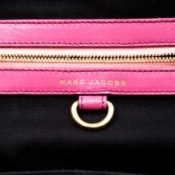 Pre Owned Marc Jacobs Pink Quilted Leather Stam Shoulder Bag