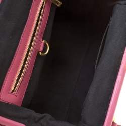 Pre Owned Marc Jacobs Pink Quilted Leather Stam Shoulder Bag