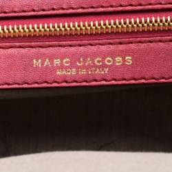 Pre Owned Marc Jacobs Pink Quilted Leather Stam Shoulder Bag