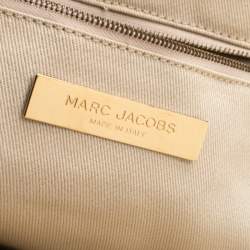 Pre Owned Marc Jacobs Black Quilted Leather Stam Shoulder Bag