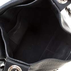 Marc Jacobs Black Leather Flap Chain Shoulder Bag