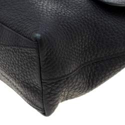 Marc Jacobs Black Leather Flap Chain Shoulder Bag