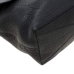 Marc Jacobs Black Leather Flap Chain Shoulder Bag