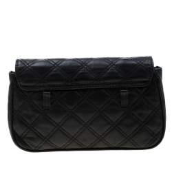 Pre Owned Marc Jacobs Black Quilted Leather Small Single Shoulder Bag