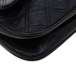 Pre Owned Marc Jacobs Black Quilted Leather Small Single Shoulder Bag