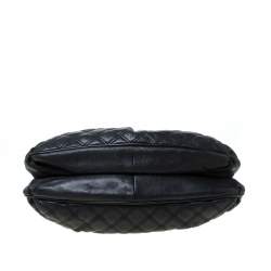 Pre Owned Marc Jacobs Black Quilted Leather Small Cecilia Satchel