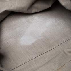 Pre Owned Marc Jacobs Black Leather Studded Logo Tote