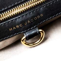 Pre Owned Marc Jacobs Black Quilted Leather Stam Shoulder Bag