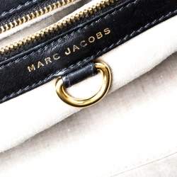 Pre Owned Marc Jacobs Black Quilted Leather Stam Shoulder Bag