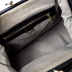 Pre Owned Marc Jacobs Black Quilted Leather Stam Shoulder Bag