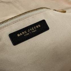 Pre Owned Marc Jacobs Black Leather Capra Satchel