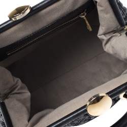 Pre Owned Marc Jacobs Black Leather Mini Stam Shoulder Bag