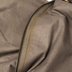 Pre Owned Marc Jacobs Khaki Mix Quilted Leather Classic East-West Tote 