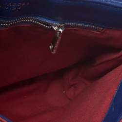 Pre Owned Marc Jacobs Blue Quilted Leather Day to Night Single Shoulder Bag