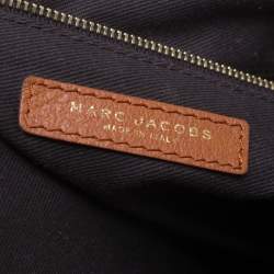 Pre Owned Marc Jacobs Tan Leather Capra Satchel