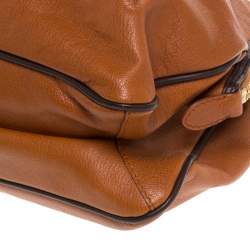 Pre Owned Marc Jacobs Tan Leather Capra Satchel